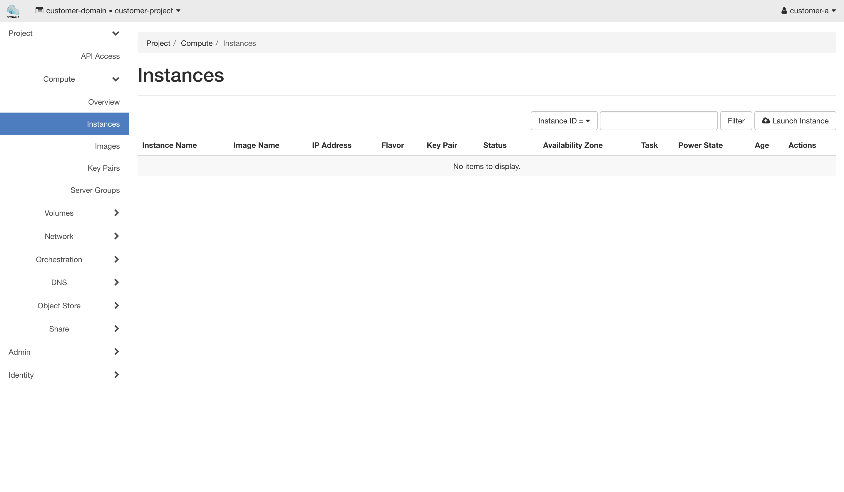 instance-list