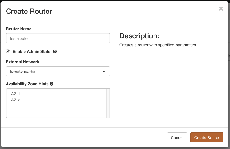 firstcolo Router Creation